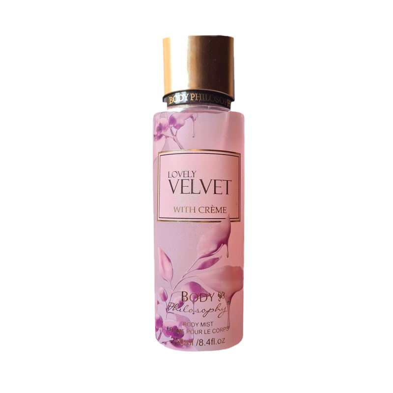 ALLURE BODY PHILOSOPHY BODY MIST LOVELY VELVET 250ml SPREJ ME AROMË