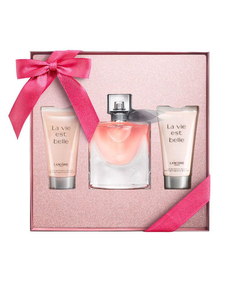 LANCÔME LA VIE EST BELLE SET: SHOWER GEL 50ml PARFUM 50ml BODY