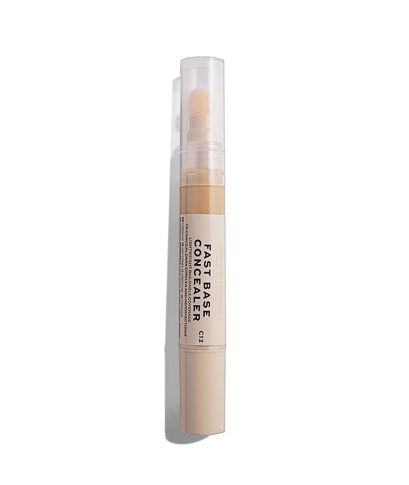 Makeup Revolution Fast Base Concealer – C12, Hochpigmentierte Abdeckcreme Für Präzise Korrektur