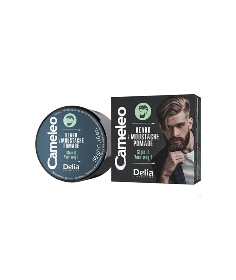 DELIA CAMELEO BEARD MOUSTACHE POMADE 50g KREM PËR MJEKËR UNI Cosmetics