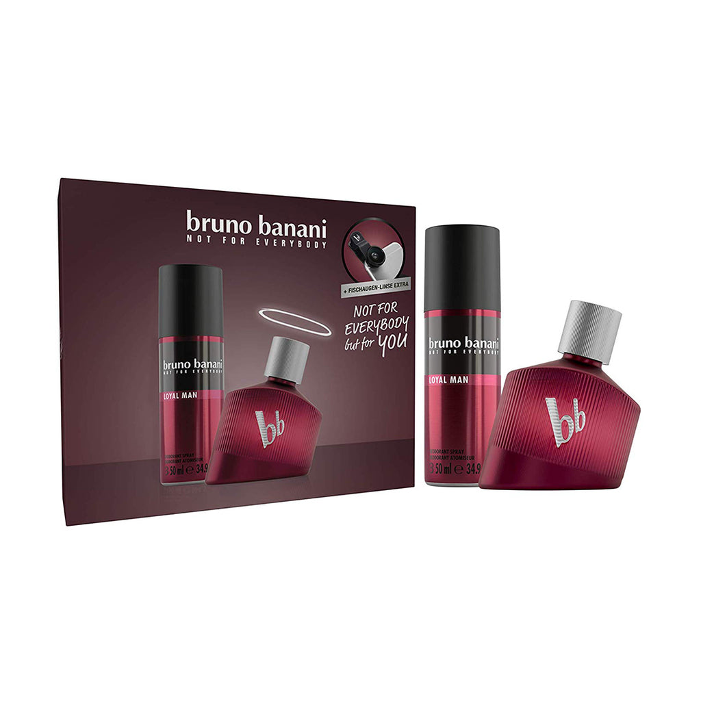 BRUNO BANANI LOYAL MAN PARFUM 30ml DEODORANT 50ml OBJEKTIV