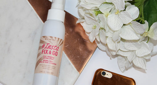 Vlerësimi i rimmel #insta fix & go 2 në 1 primer & sprej rregullues