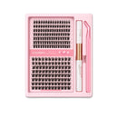 ALLURE EYELASHES 3in1 DIY MASTER KIT | QERPIKË ME NGJITËS DHE PINCË