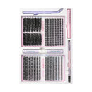 ALLURE EYELASHES 3in1 DIY EXTENSION KIT | QERPIKË ME NGJITËS DHE PINCË