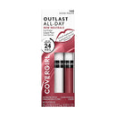 COVERGIRL OUTLAST ALL-DAY NEW NEUTRALS LIP COLOR + TOP COAT GOOD MAUVE 140 | BUZËKUQ & TOP COAT