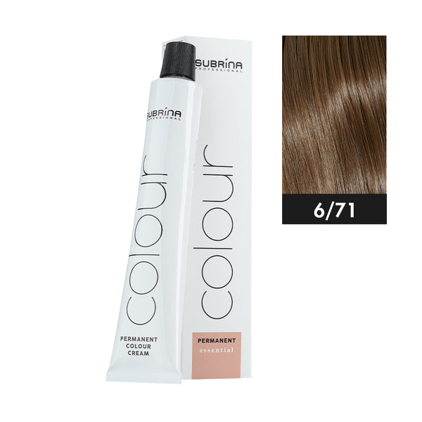 SUBRINA PROFESSIONAL COLOUR PERMANENT ESSENTIAL 6/71 100ML | NGJYRË E PËRHERSHME PËR FLOKË