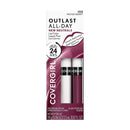 COVERGIRL OUTLAST ALL-DAY NEW NEUTRALS LIP COLOR + TOP COAT MUTED BERRY 155 | BUZËKUQ & TOP COAT