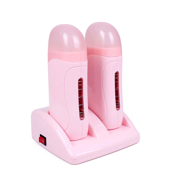 ALLURE DEPILATORY HEATER WITH BASE 2X100G PINK | NGROHËS DYLLI ME BAZË