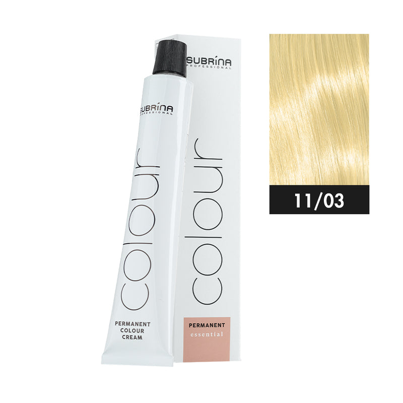 SUBRINA PROFESSIONAL COLOUR PERMANENT HIGH LIFT 11/03 100ML | NGJYRË E PËRHERSHME PËR FLOKË