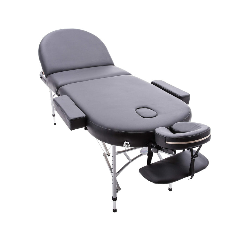 PROFESSIONAL EQUIPMENT BEAUTY SALON BED CONSORT BLACK | SHTRAT