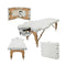 PROFESSIONAL EQUIPMENT BEAUTY SALON BED CHARBURRY IVORY WHITE | SHTRAT