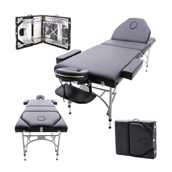 PROFESSIONAL EQUIPMENT BEAUTY SALON BED CAVERSHAM BLACK | SHTRAT