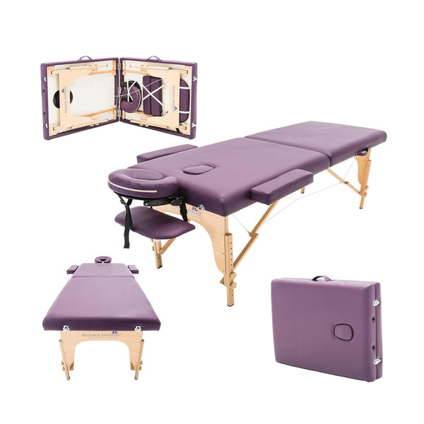 PROFESSIONAL EQUIPMENT BEAUTY SALON BED CHARBURRY PURPLE | SHTRAT