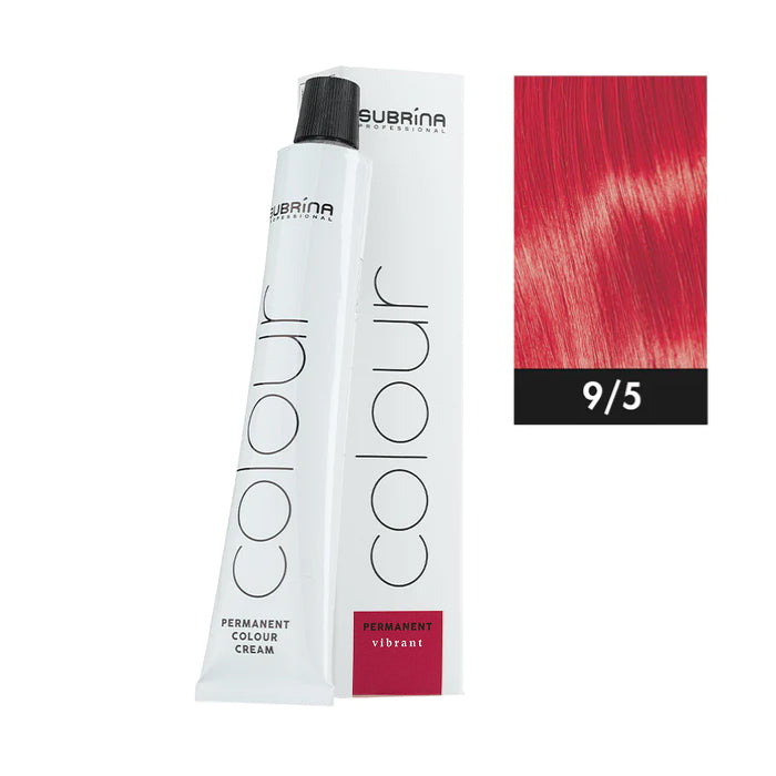 SUBRINA PROFESSIONAL COLOUR PERMANENT VIBRANT 9/5 100ML | NGJYRË E PËRHERSHME PËR FLOKË