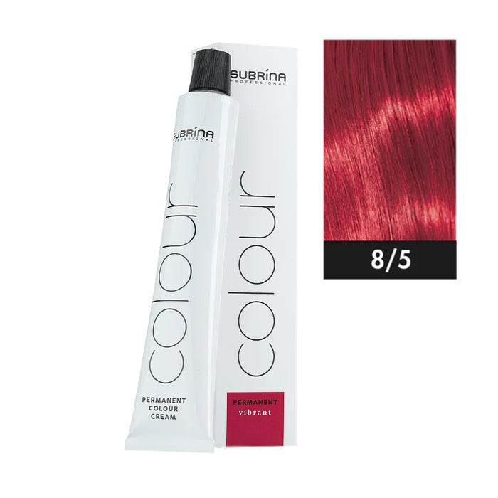 SUBRINA PROFESSIONAL COLOUR PERMANENT VIBRANT 8/5 100ML | NGJYRË E PËRHERSHME PËR FLOKË