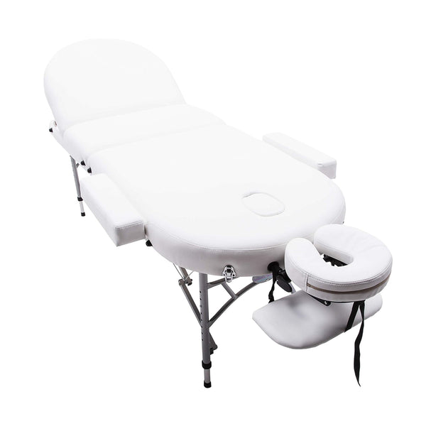 PROFESSIONAL EQUIPMENT BEAUTY SALON BED CONSORT IVORY WHITE | SHTRAT