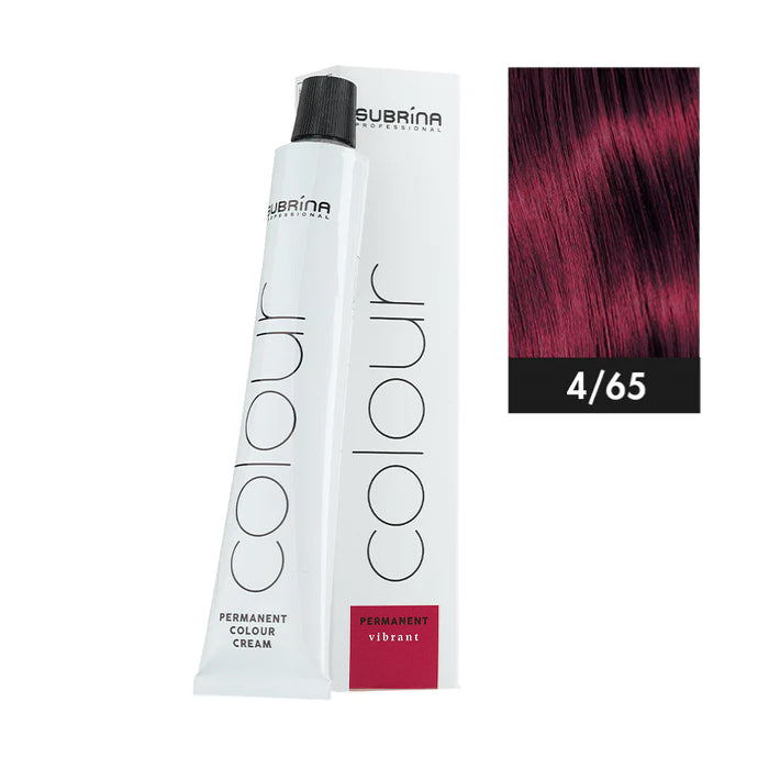 SUBRINA PROFESSIONAL COLOUR PERMANENT VIBRANT 4/65 100ML – UNI Cosmetics
