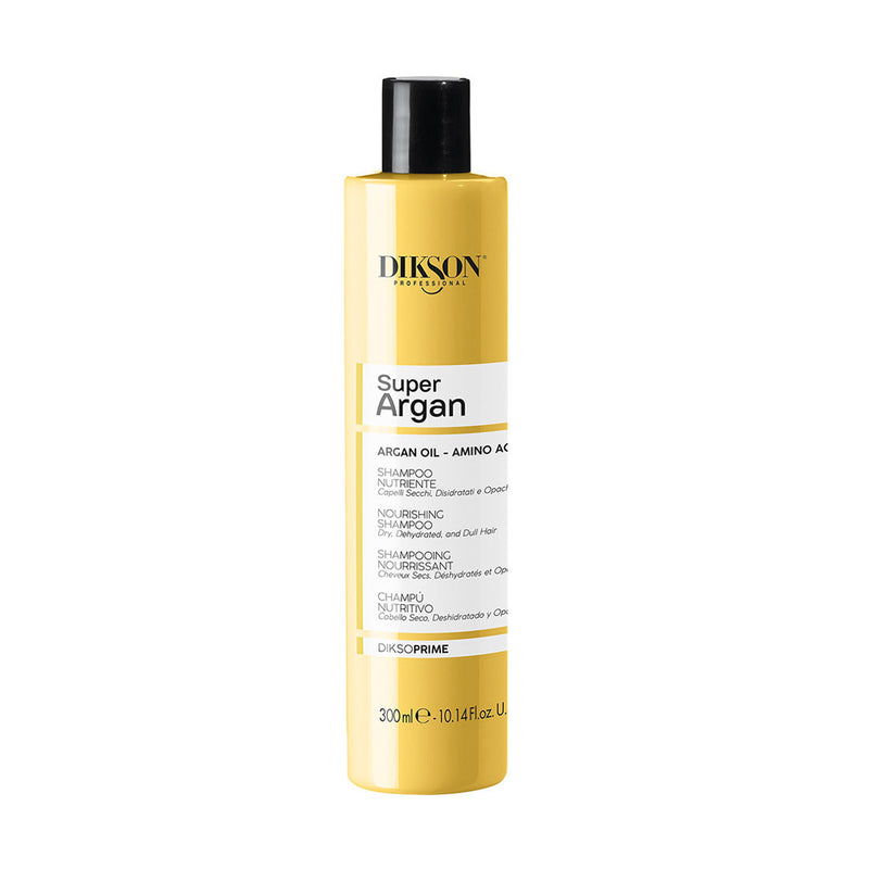 DIKSO PRIME SUPER ARGAN OIL NOURISHING SHAMPOO 300ML | SHAMPO ME VAJ ARGANI PËR SHKËLQIM TË FLOKËVE