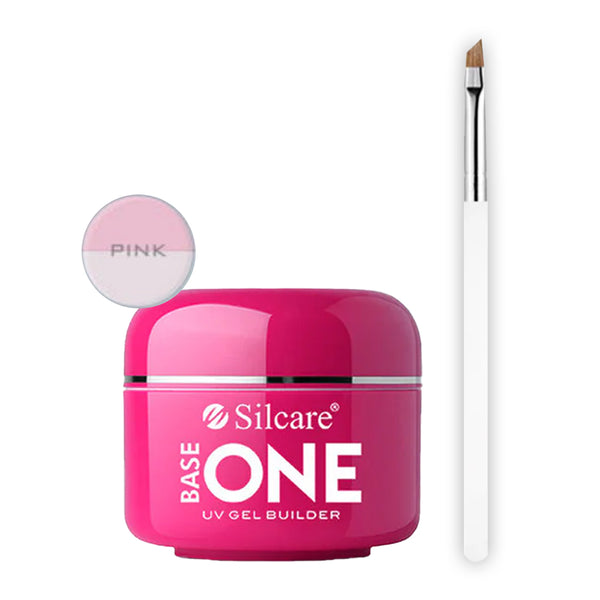 SET: GELL NDËRTUES PINK 30G + BRUSHË