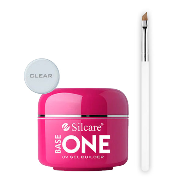 SET: GELL NDËRTUES CLEAR 30G + BRUSHË