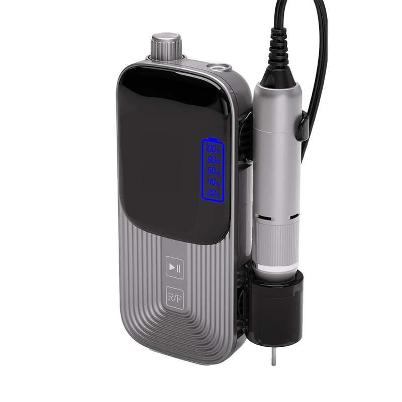 ALLURE PORTABLE BATTERY CHARGING NAIL POLISHER 24W TMS-023 | MAKINË PËR GËRRYERJEN E THONJËVE