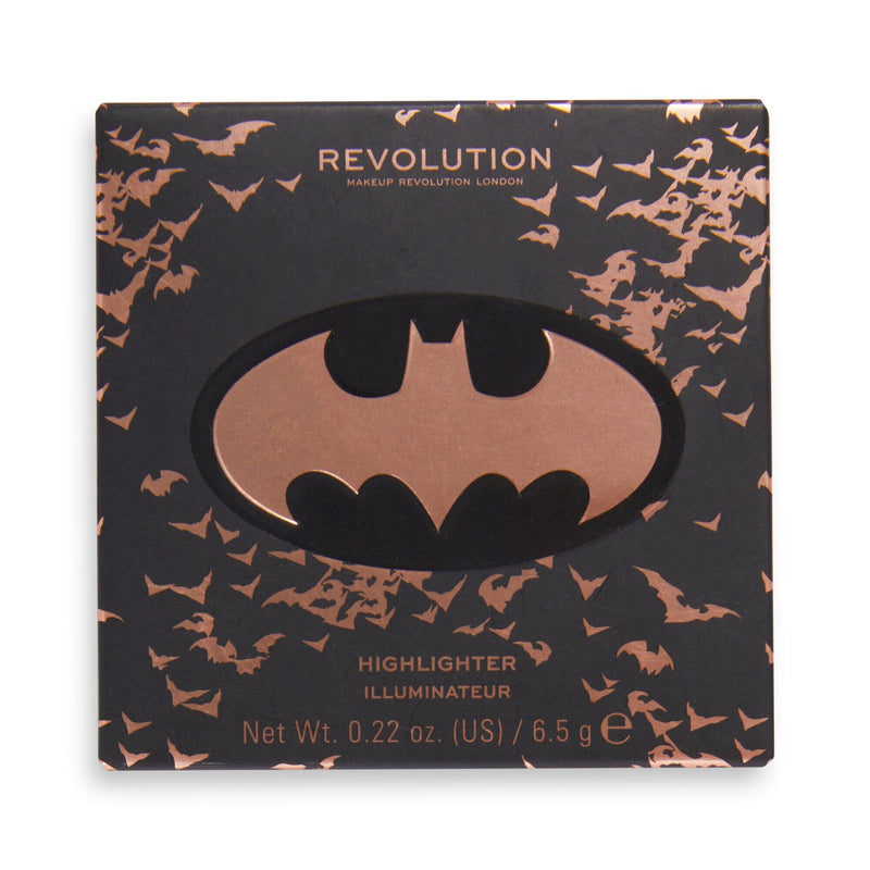 MAKEUP REVOLUTION X DC BATMAN HIGHLIGHTER | SHKËLQYES PËR FAQE