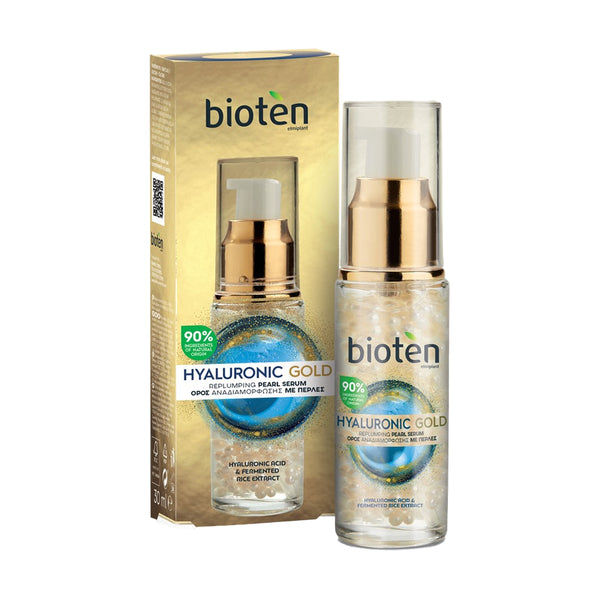 BIOTEN HYALURONIC GOLD REPLUMPING PERLA SERUM 90% 30ml | SERUM KUNDËR RRUDHAVE