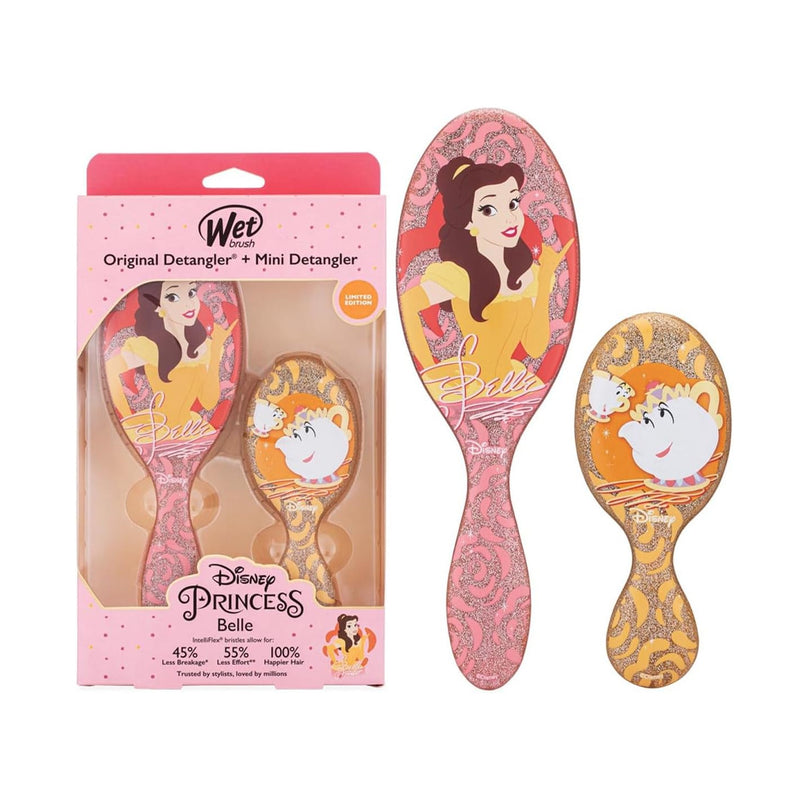 WET BRUSH DISNEY PRINCESS KIT - BELLE | SET ME BRUSHA PËR FLOKË