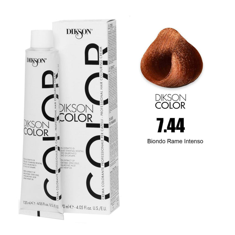 DIKSON HAIR COLOR EXTRA 7.44 120ML | NGJYRË PËR FLOKË