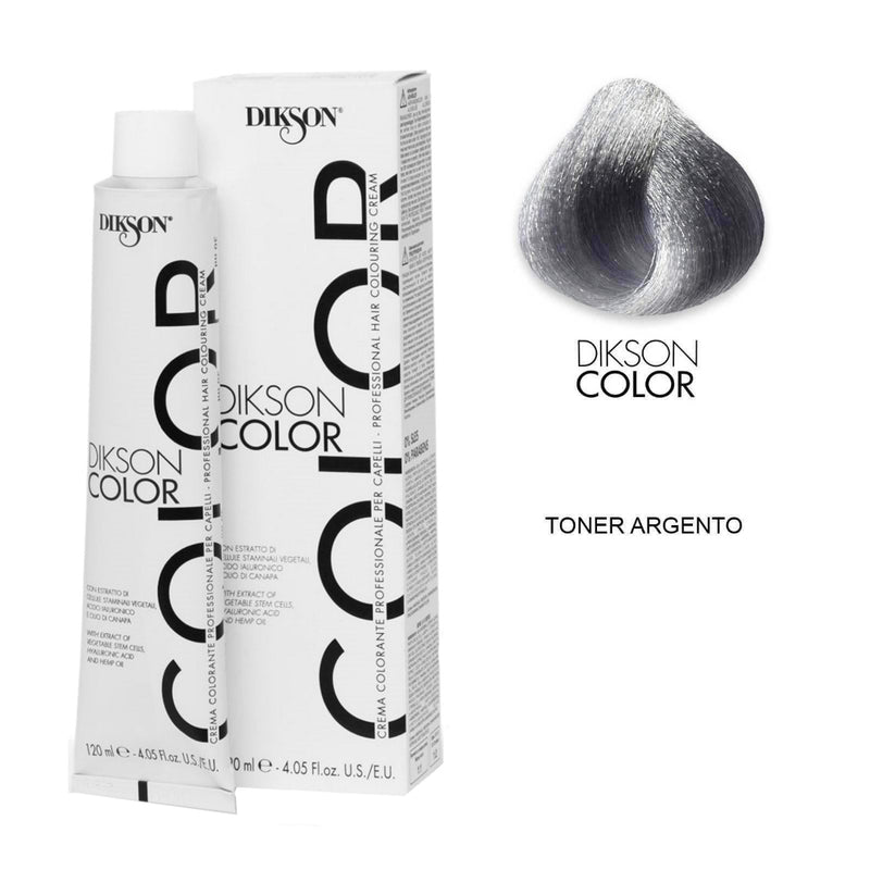 DIKSON HAIR COLOR EXTRA TONER SILVER 120ML | NGJYRË PËR FLOKË Default Title