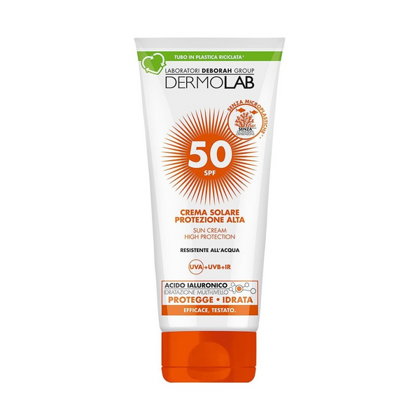 DERMOLAB SUN CREAM HIGH PROTECTION SPF 50 200ML | KREM MBROJTËS NDAJ DIELLIT