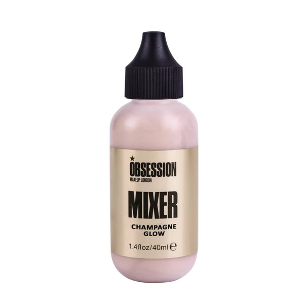 OBSESSION MAKE UP LONDON MIXER CHAMPAGNE GLOW 40ML | PËRZIERËS PËR PRODUKTE GRIMI