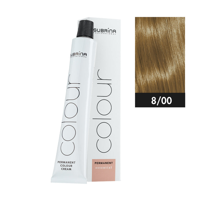 SUBRINA PROFESSIONAL COLOUR PERMANENT ESSENTIAL 8/00 100ML | NGJYRË E PËRHERSHME PËR FLOKË