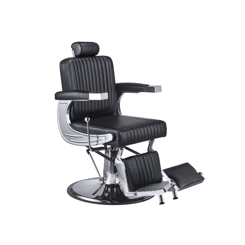 PROFESSIONAL EQUIPMENT BARBER CHAIR (BLACK) B63-CH023 | KARRIGE E ZEZË