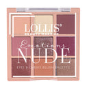 LOLLIS EMOTION NUDE EYES & CHEEKS BLUSH PALETTE | HIJE PËR SY DHE SHKËLQYËS PËR FAQE