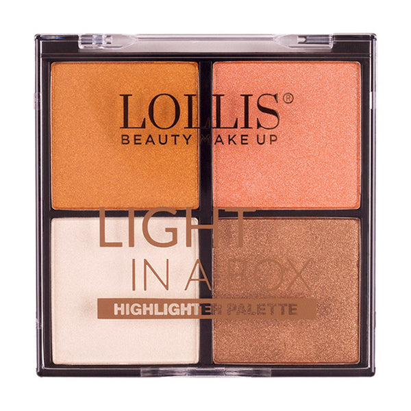 LOLLIS HIGHLIGHTER PALETTE 4 COLORS 03 | SHKËLYQES PËR FYTYRË