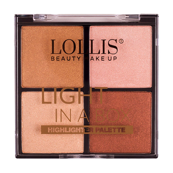 LOLLIS HIGHLIGHTER PALETTE 4 COLORS 04 | SHKËLYQES PËR FYTYRË