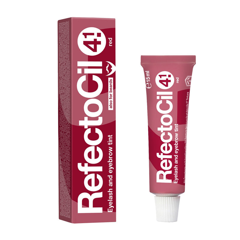 REFECTOCIL LASHES & BROW TINT - 4.1 RED 15 ML | NGJYRË E KUQE PËR VETULLA & QËRPIKË