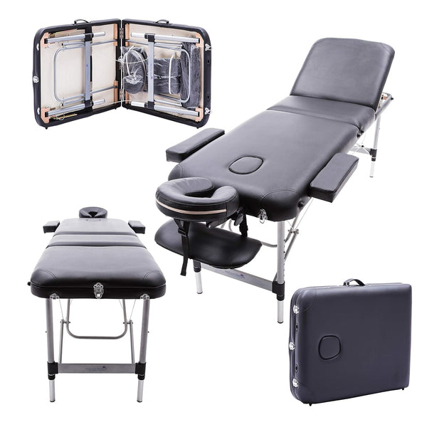 PROFESSIONAL EQUIPMENT BEAUTY SALON BED MAYFAIR BLACK | SHTRAT