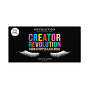 REVOLUTION MAKEUP CREATOR SHOW STOPPER LASH BOOK 8 SETS OF LASHES FAUXCILS 1X8pcs | SET ME QERPIK
