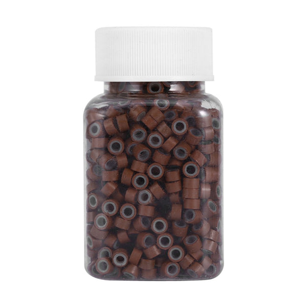 ALLURE BROWN BEADS FOR HAIR EXTENTION WITH TIRE 1X500PCS 