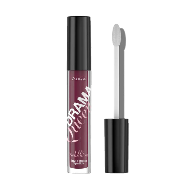 AURA LIQUID MATTE LIPSTICK DRAMA QUEEN 11 BAD GIRL | BUZËKUQ