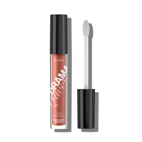 AURA METALLIC LIQUID MATTE LIPSTICK DRAMA QUEEN 06 BEAUTIFUL LIAR | BUZËKUQ