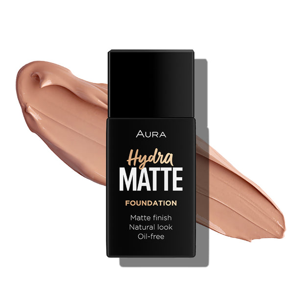 AURA LIQUID FOUNDATION HYDRA MATTE 014 CARAMEL DREAM | PUDËR