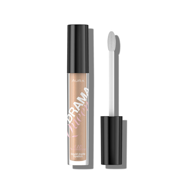 AURA METALLIC LIGUID MATTE LIPSTICK DRAMA QUEEN 04 WHERE’S THE PARTY? | BUZËKUQ