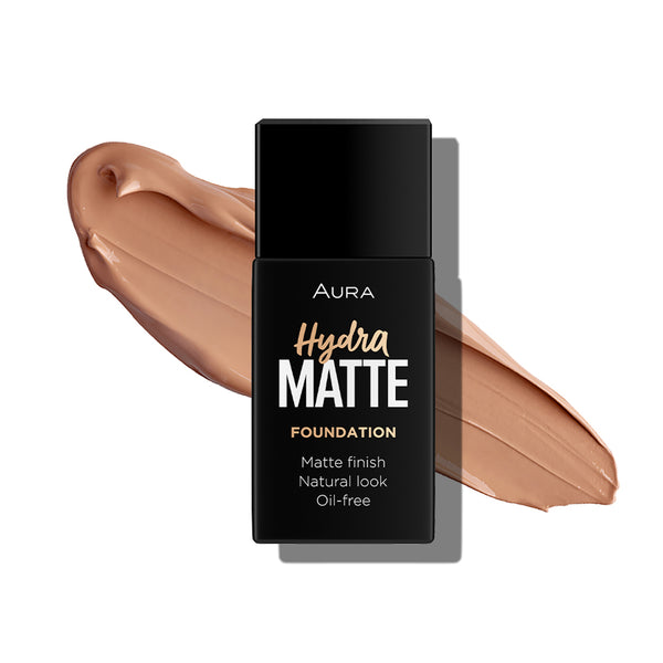 AURA LIQUID FOUNDATION HYDRA MATTE 018 BRONZE GODDESS | PUDËR