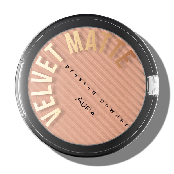 AURA VELVET MATTE PRESSED POWDER 315 TOFFEE | PUDËR