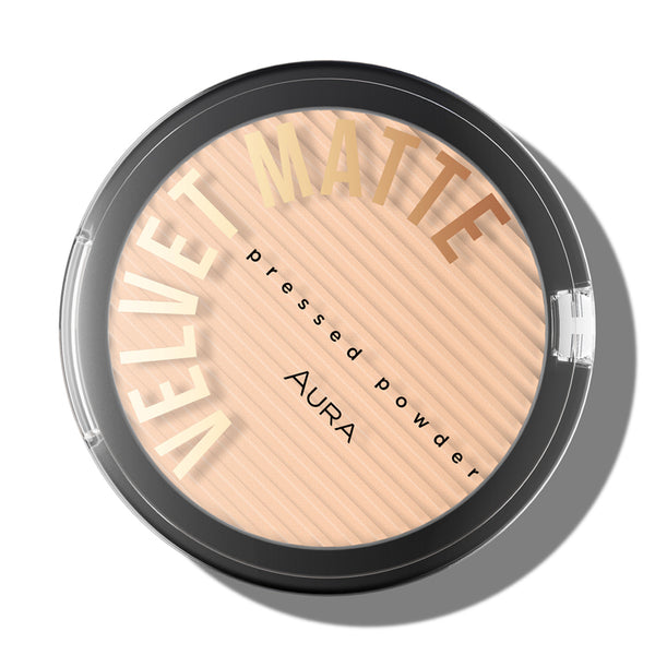 AURA VELVET MATTE PRESSED POWDER 312 BEIGE | PUDËR