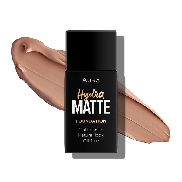 AURA LIQUID FOUNDATION HYDRA MATTE 013 ALMOND CREAM | PUDËR