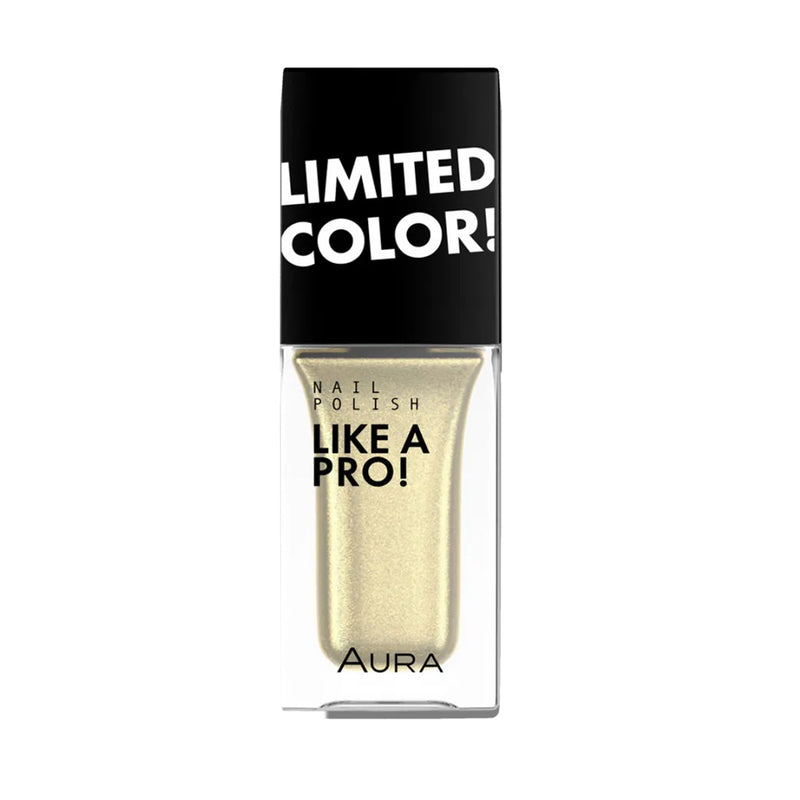 AURA LIKE A PRO! BRIGHT WHITE NAIL POLISH 153 9.5ML | LLAK PËR THONJ